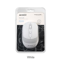 A4 Tech Fg10 Beyaz Nano Kablosuz Optik 2000 Dpı Mouse(Mou Tech Fg10 Beyaz) - 1