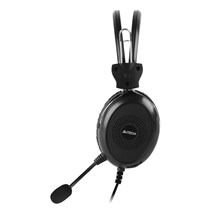 A4 Tech Hu-30 Stereo Usb Siyah Mikrofonlu Kulaklık(005.A4 Tech Hu-30) - 2