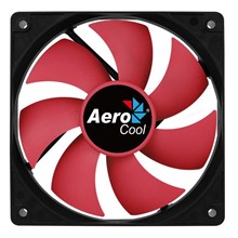 Aerocool Force 12Cm Kırmızı Sessiz Fan(Fan Kasa Ae Cffr120Rd) - 1