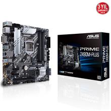 Asus Prime Z490M-Plus Intel Z490 Soket 1200P Ddr4 4600Mhz O.C M.2 Anakart(Oem Brd Asus Z490M-Plus) - 1