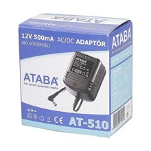 Ataba At-510 12V 500 Mah 12W Telefon Adaptörü (Adp Ataba At-510) - 1