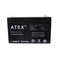 Atex Ax-12V 18Ah Bakımsız Kuru Akü(Akü Atex Ax-12-18) - 1