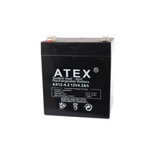 Atex Ax-6V 1Ah Bakımsız Kuru Akü(Akü Atex Ax-6-1) - 1