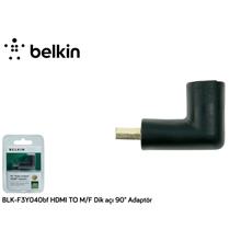 Belkin Blk-F3Y040Bf Hdmı To M-F Dik Açı 90" Adaptör Kablo(Kablo Hdmı Blk-F3Y040Bf) - 1