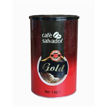 Cafe Salvador Gold Teneke 1000 Gr(100.Cafe Gold Teneke1000) - 1