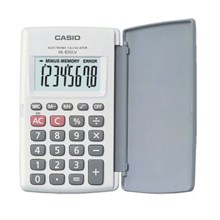 Casio Hl-820Lv-We 8 Hane Beyaz Cep Tipi Hesap Makinesi(Casıo Hl-820Lv-We) - 1