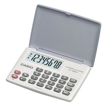 Casio Lc-160Lv-We 8 Hane Beyaz Cep Tipi Hesap Makinesi(Casıo Lc-160Lv-We) - 1