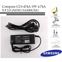 Compaxe Cls-474A 19V 4.74A 5.5-3.0 Samsung Notebook Adaptörü(Adp Compaxe Cls-474A) - 1