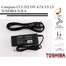 Compaxe Clt-312 19V 4.74A 5.5-2.5 Toshiba Notebook Adaptörü(Adp Compaxe Clt-312) - 1