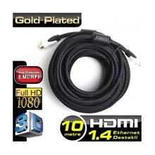 Dark 10Mt Hdmi V1.4 3D Led-Lcd-Ps3 Kablo(Kablo Hdmı Hd-Cv14L1000) - 1