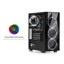 Dark Diamond Pro 4X12Cm Fan, 1X Usb3.0, 2X Usb2.0 Full Akrilik Oyuncu Kasası (Psu Yok)(O Atx Dark Dkchdıamondp) - 1