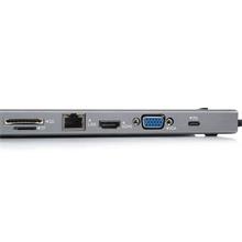 Dark Usb 3.1 Type C 10 İn 1 Etht-Hdmı-Vga-Tfsd Kart Ok-Usb3- Kulaklık Çok Hub(Kablo Ç Dk-Ac-U31X35) - 2