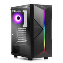 Dark X-Force 3X Fan, Argb Led Şeritli Usb3.0 Full Akrilik Kasa Oyuncu Kasası(O Atx Dark Dkchxforce) - 1