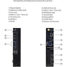Dell Optiplex 3070Mff N003O3070Mff_U İ3-9100T 4Gb 500Gb Freedos Mini Pc(Oem Sist Dell 3O3070Mff_) - 2