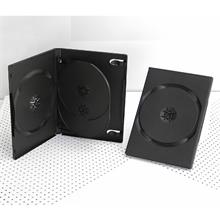 Elba Qd-323 3Lü Siyah 14Mm Dvd Kutusu 10 Adet(Cd Dvd Qd-323) - 1
