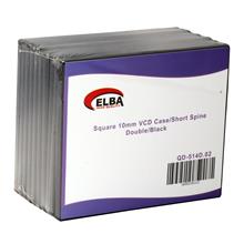 Elba Qd-514D.02 2Li Siyah 10Mm Cd Kutusu 10 Adet(Cd Dvd Qd-514D.02) - 2