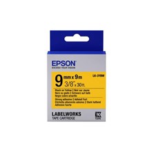 Epson Lk-3Ybw Strong Siyah Üzeri Sarı 9Mm 9Metre Etiket(Epson Lk-3Ybw) - 1