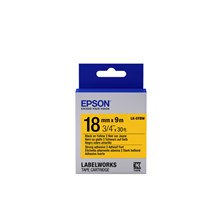 Epson Lk-5Ybw Strong Siyah Üzeri Sarı 18Mm 1,5Metre Etiket(Epson Lk-5Ybw) - 1