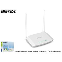 Everest Sg-V300 Router 64Mb Sdram 11N Vdsl2-Adsl2(Oem Adsl Sg-V300 Vdsl) - 1