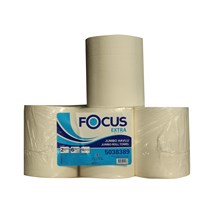 Focus Extra Jumbo Havlu Peçete 6 Paket 5038389 2 Katlı 20.7Cm En 125Mt Boy(Peçete Focus 5038389 6) - 1