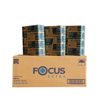 Focus Extra Z Katlı Havlu Peçete 12 Paket 2 Katlı (1 Pakette 200 Adet) 5038372(Peçete Focus 5038372 12) - 1