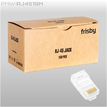 Frisby Fnw-Rj4519N Cat5 100Lü Rj45 Konnektör(Kablo Kon Fnw-Rj4519N) - 1