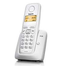 Gigaset A120 Beyaz Telsiz Dect Telefon  (Tels.Gigaset A120 B) - 1