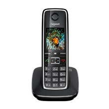 Gigaset C530 Ip Siyah Telsiz Telefon Işıklı Ekran (Tels.Gigaset C530 Ip) - 1