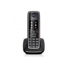 Gigaset C530 Siyah Telsiz Dect Telefon Işıklı Ekran Telsiz Telefon(Tels.Gigaset C530) - 1