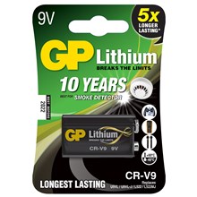 Gp 9V Lithium Fotoğraf Makinası Pili Tekli Paket Gpcrv9-2U1(Pil Mıcro Gpcrv9) - 1