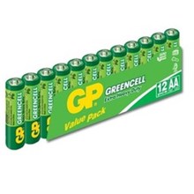 Gp Greencel R6 Aa Boy Çinko Kalem Pil 12Li Paket Gp15G-Vs12(Pil Greencell Gp15G-Vs12) - 1