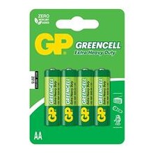 Gp Greencel R6 Aa Boy Çinko Kalem Pil 4Lü Paket Gp15G-U4(Pil Greencell Gp15G-U4) - 1