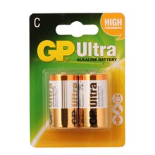 Gp Lr14 Orta Boy Ultra Alkalin Pil 2Li Paket Gp14Au-U2(Pil Gp Gp14Au-U2) - 1