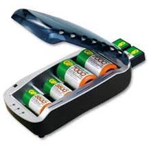 Gp Pb19 Üniversal Şarj Cihazı 4 Lü Aa,Aaa,C,D 2 Li 9 Volt(Pil Gp Ş Pb19Gs-C1) - 1