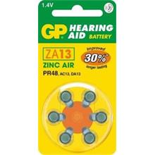 Gp Za13 1.4V Düğme Kulaklık Pili  6Lı Paket(Pil Mıcro Gp Gpza13-D6) - 1