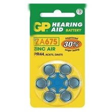 Gp Za675 1.4V Düğme Kulaklık Pili  6Lı Paket(Pil Mıcro Gp Gpza675-D6) - 1