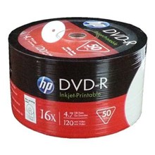 Hp Dvd-R 4,7Gb-120Min 16X 50 Li Shrink(Dvd-R 50Li Hp) - 1