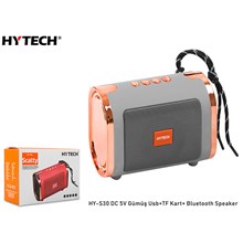 Hytech Hy-S30 Dc 5V Bluetooth Speaker Gümüş Usb+Tf Kart+(Spk Hytech Hy-S30 Gümüş) - 1