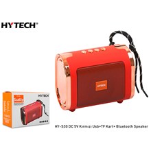 Hytech Hy-S30 Dc 5V Bluetooth Speaker Kırmızı Usb+Tf Kart+(Spk Hytech Hy-S30 Kırmız) - 1