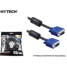 Hytech Hy-Vga113 Vga M-M 3M Data Kablosu (Kablo Vga Hytech Hy-Vga1) - 1