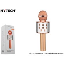 Hytech Hy-Xksp35 Rose Gold Karaoke Mikrofon(Spk Hytech Hy-Xksp35 R-G) - 1