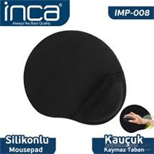 Inca Imps-008 Sılıcone Siyah Mouse Pad (Kaymaz Taban)(Mouse Pad Inca Imps-008) - 1