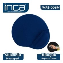 Inca Imps-008M Sılıcone Blue Mouse Pad (Kaymaz Taban)(Mouse Pad Inca Imps-008M) - 1