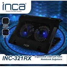 Inca Inc-321Rx Çift Usb Sessiz Stand + Soğutucu(100.F Inca Inc-321Rx) - 1