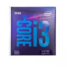 Intel Core İ3 9100 Soket 1151 3.7Ghz 6Mb Önbellek 4 Çekirdek 14Nm İşlemci Kutulu Box(Oem Cpu P4 Core I3 9100) - 1