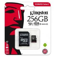 Kingston Sdcs2 256Gb Microsdhc Canvas Select Plus 100R A1 C10 Microsd Hafıza Kartı (Blk M-Sd 256Gb Sdcs2 256) - 1