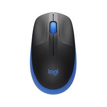 Logitech 910-005907 M190 Kozak Blue Büyük Boy Kablosuz Mouse Optik 1000 Dpı Buton(Mou Lg 910-005907) - 1