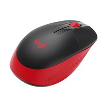 Logitech 910-005908 M190 Kırmızı Büyük Boy Kablosuz Mouse Optik 1000 Dpı Buton(Mou Lg 910-005908) - 1