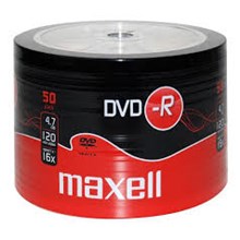 Maxell Dvd-R 4,7Gb-120Min 16X 50Li Shrink(Dvd-R 50Li Maxell Shrınk) - 1