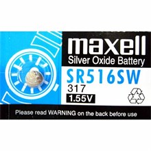 Maxell Sr-516Sw Lityum 10Lu Paket Pil(Pil Mıcro Maxell Sr-516S) - 1